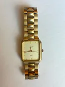 1980’s Adolfo Quartz Gold-Tone Dress Watch (Working w/ New Battery)