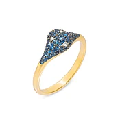 18kt Gold "Pitti" Pave Ring