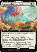 Magic: The Gathering Aang, Airbending Master (Extended Art) (171) Lightly Played