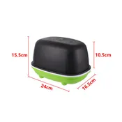 Germination Tray Soilless Hydroponic Seedling Germination Tray Germination Kit Wheat Grass Soybean Green Hydroponic Nursery
