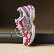 MENS ASICS | Gel-1130 (White/Old Rose)