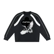 Crane Technique Unisex Color Block Crewneck Sweatshirt