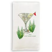 19th Hole Kitchen Towel - Golf Gift - Made in USA - French Graffiti