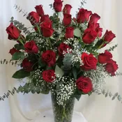 3 DOZEN RED ROSES NEW-R42