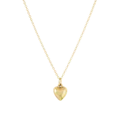 16" Necklace Gold - Love Plush Small Gold Charm