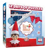 12 Days of Elf on the Shelf Puzzles - Advent Calendar