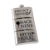 19th Hole Golfer's Flask