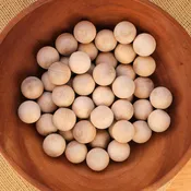 1" Birch Wood Balls - Set of 50 - Unfinished