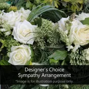 Designer’s Choice Funeral Pedestal Arrangement
