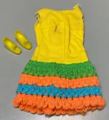 #1454 Loop Scoop Barbie Fashion DRESS/REPLICA SHOES