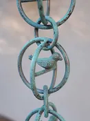 Bird in a Cage™ Copper Plated w/ Patina Finish   #3130-BIC-PAT