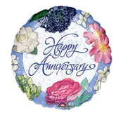 18" ANNIVERSAY BALLOON — Flor De Monterey