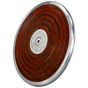 Amber Athletic Gear Amazer Discus IAAF Certified Official Track & Field Throwing Discus 70% Rim Weight, 1KG, 1.6KG and 2KG