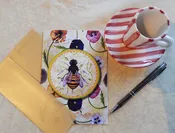 Just Bee Note Card