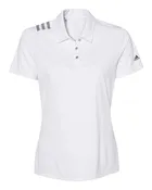 Adidas Ladies Shoulder Stripe Polo