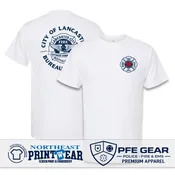 Citywide Short Sleeve Tee (White) | Lancaster City Bureau of Fire