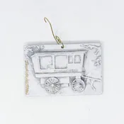 3D Ornament: Roman Candy Cart