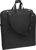42" Premium Travel Garment Bag with Shoulder Strap, Two Large Pockets and Printed Lining
