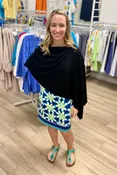 Alashan LS1346 Cashmere Poncho Topper