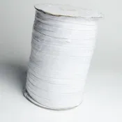 1/4 Inch Elastic Tape White 200 Yards