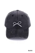 Bow Baseball Cap