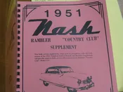 1951 Nash Rambler Country Club Supplement