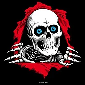 Powell Peralta 12" Ripper Ramp Sticker (Single)