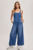 Bluivy Denim Overall Jumpsuit