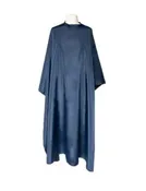 Durable XL Blue Barber Salon Long Hair Cape - Hair Capes and Aprons Co