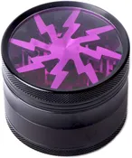 65mm Purple Metal Spice Herb 4 Part Grinders