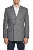 Brunello Cucinelli Cotton Double-Breasted Sport Jacket