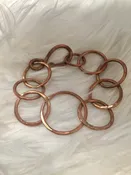 Copper Circle Bracelet