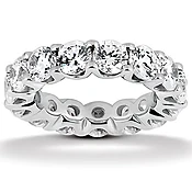 4.00ct Shared-Prong Diamond Eternity Wedding Band