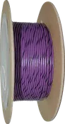 100' Wire Spool - 20 Gauge - Violet/Black