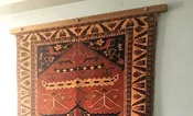 60-65" Custom Quilt and Rug Hanger - Several Finishes - Original