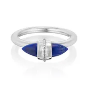 Amphora Ring with Lapis Lazuli