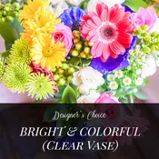 Designer's Choice Bright & Colorful (Vase)