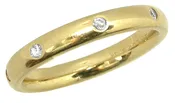 0.25ct Diamond Etoile Style Wedding Band