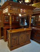 5' 10" British Pub Bar —  .