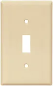 1 GANG SWITCH PLATE IVORY