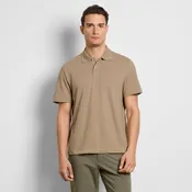 Essential Feeder Stripe Textured Short Sleeve Polo