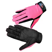 CHROMA Synthetic Suede Full-Finger Horse Riding Gloves