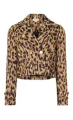 Amara Double-Breasted Jacket - Gold