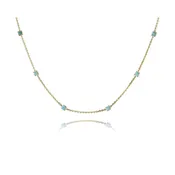 Australian Opal Station Necklace — Wm. Effler Jewelers