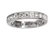 1940s Brilliant Cut Eternity Band