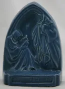 Continental Faience Company 'Monks' Single Bookend S. Milwaukee, Wisconsin c1925