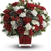 Christmas Stripes Centerpiece