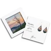 Earrings with tree hand made in Oregon.  waterproof original photo image