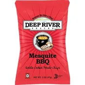 Deep River Mesquite BBQ  Kettle Cooked Potato Chips 2.0 oz Case of 24