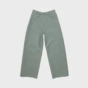 Acne Studios Satin Trouser - Stone Grey